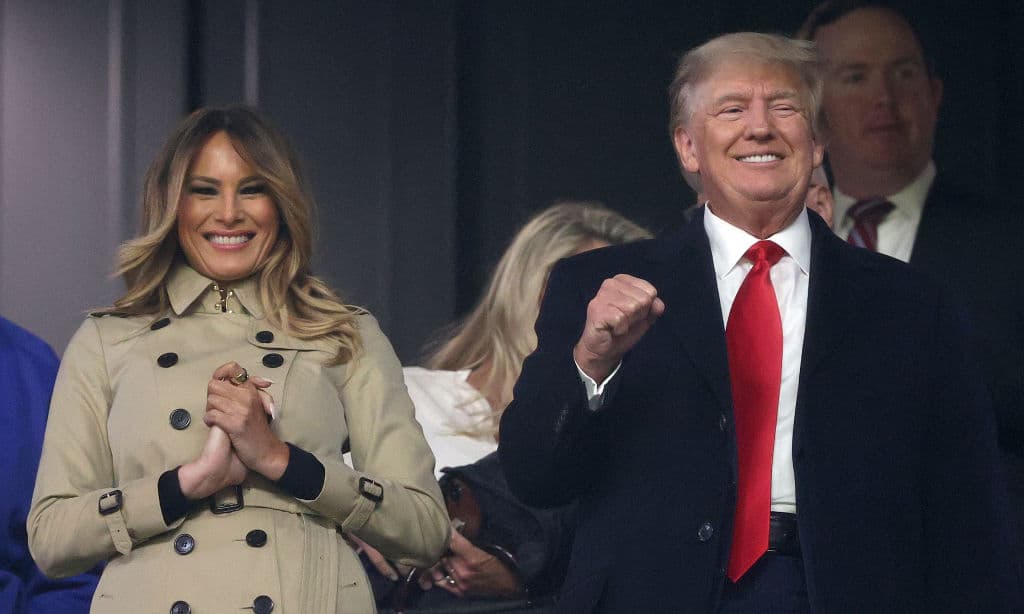 Trump Attends World Series Game in Atlanta, Does Controversial âTomahawk Chopâ