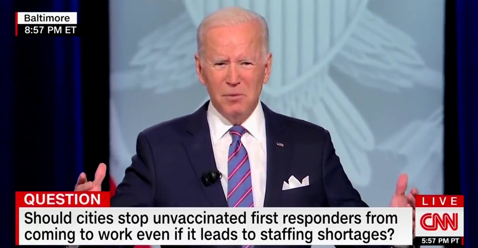 Biden Mocks Those Who Oppose the Vaccine: ‘I Have the Freedom to Kill You With My COVID’