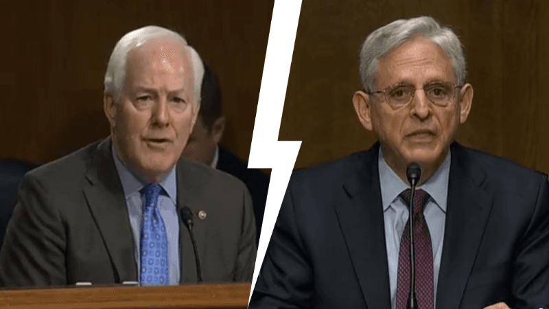 Cornyn Grills Garland on ‘Chilling Effect’ of School Board Memo on ‘Parents’ Constitutional Rights’