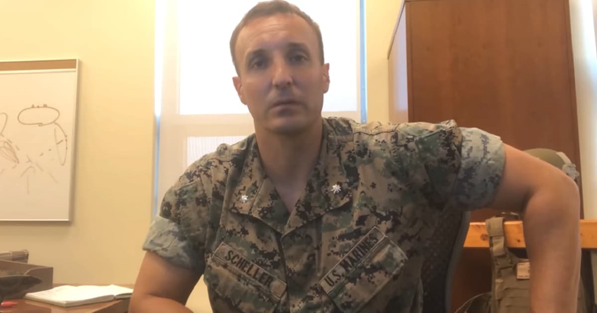 Marine Officer Charged With 6 Crimes for Criticizing Biden’s Afghanistan Withdrawal