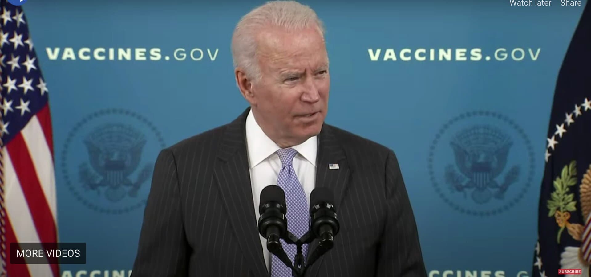 Biden Claims ‘No Governor’ Has ‘Ever’ Won in VA When Their Party Controls the WH – McAuliffe Did in 2013