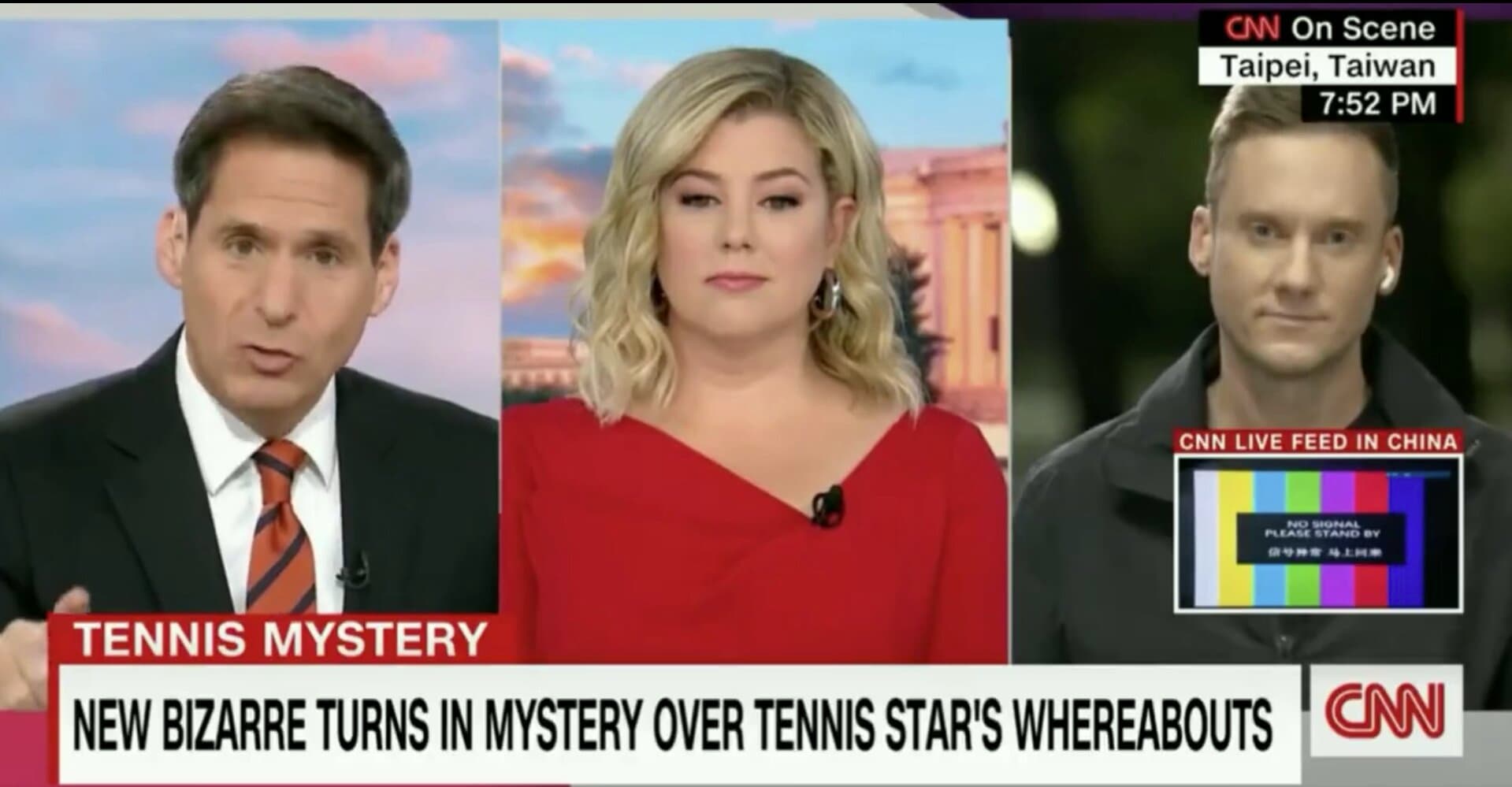 Watch: CNN Highlights China’s Censorship of Network As It Covers Chinese Tennis Star