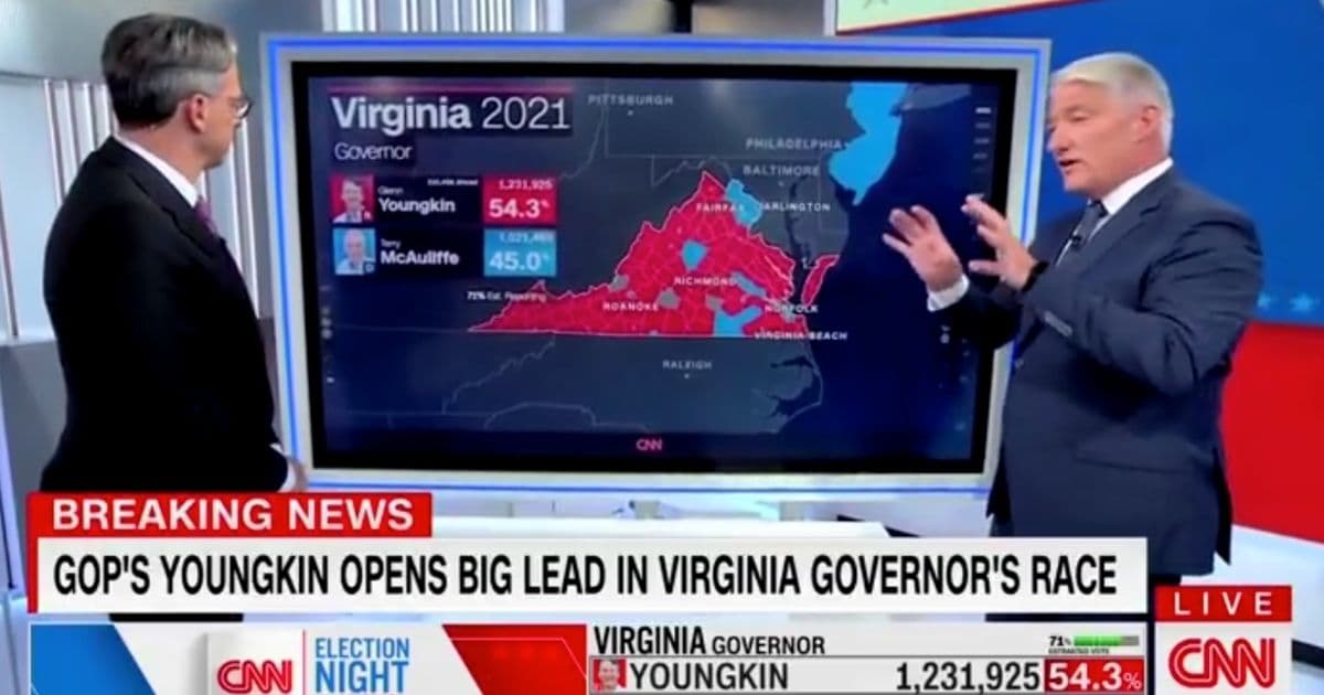 Watch: Horrified Jake Tapperās 3-Word Response When He Realized McAuliffe Was Crashing and Burning