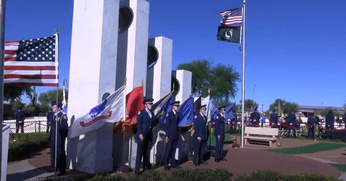 Annual Ceremony in Small Arizona Community Uniquely Honors American Veterans