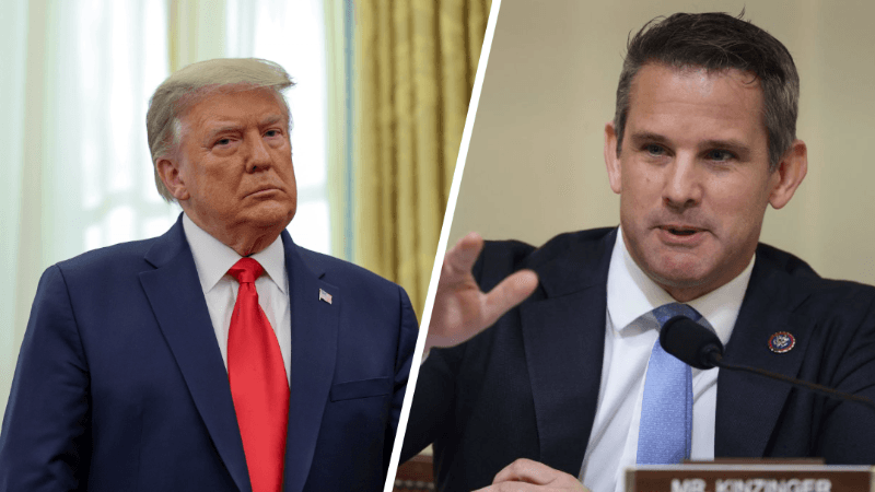 Kinzinger Mocks Trump for Claiming Credit for Youngkin’s Victory