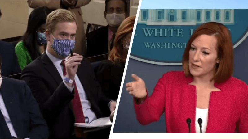 Doocy Asks Psaki Why Biden Was Shopping Maskless in a Store That Requires Masks