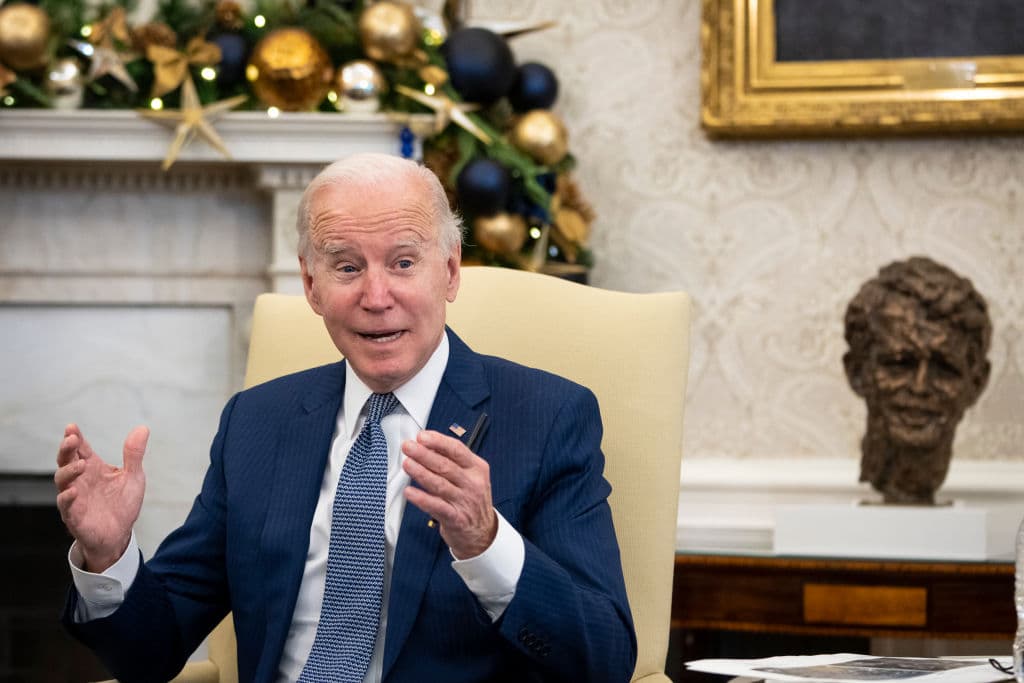 Biden Canāt Stop Saying 13-Letter Word That Is Nowhere to Be Found in English Language