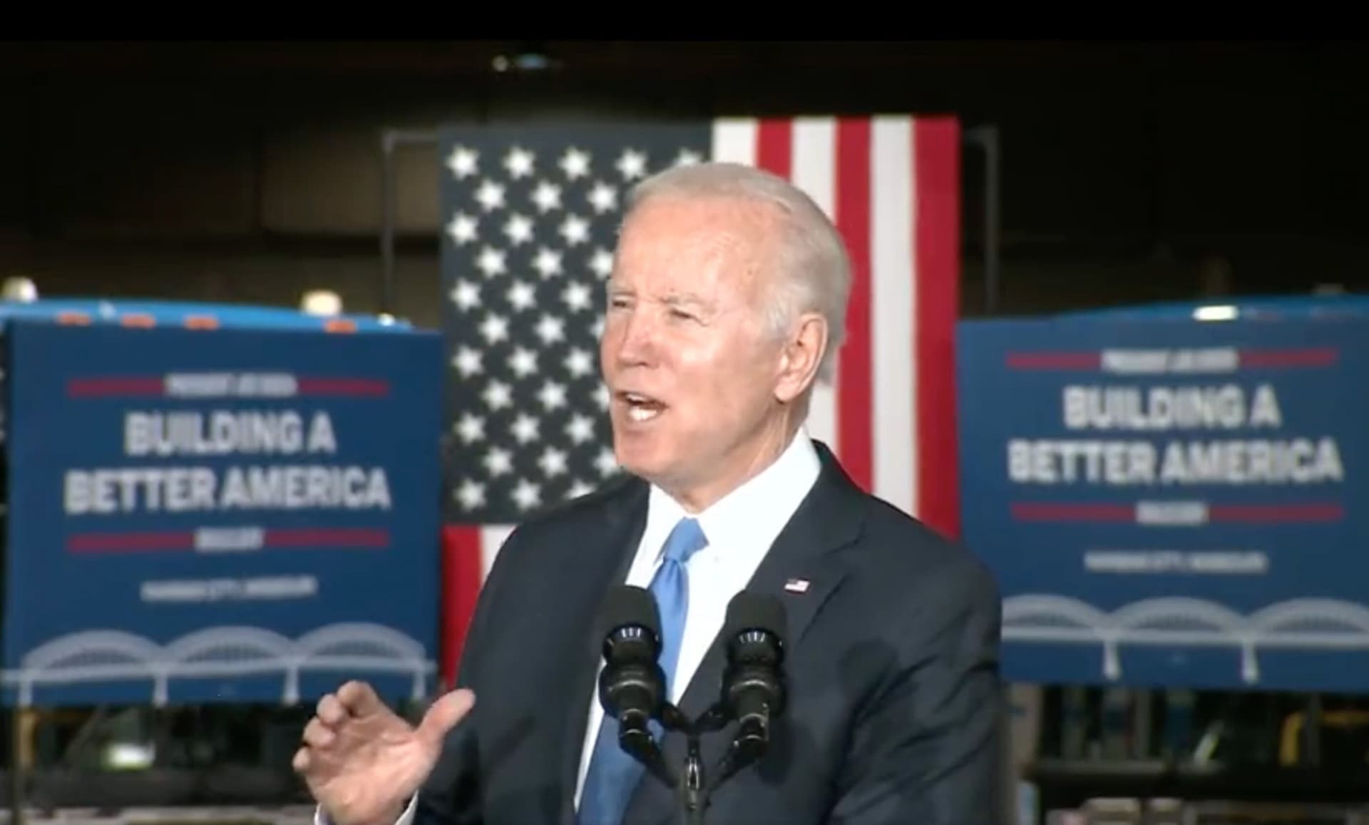 Biden Vows to Ensure Americans Are âPaying Their Fair Shareâ for Gas and Not âBeing Gougedâ