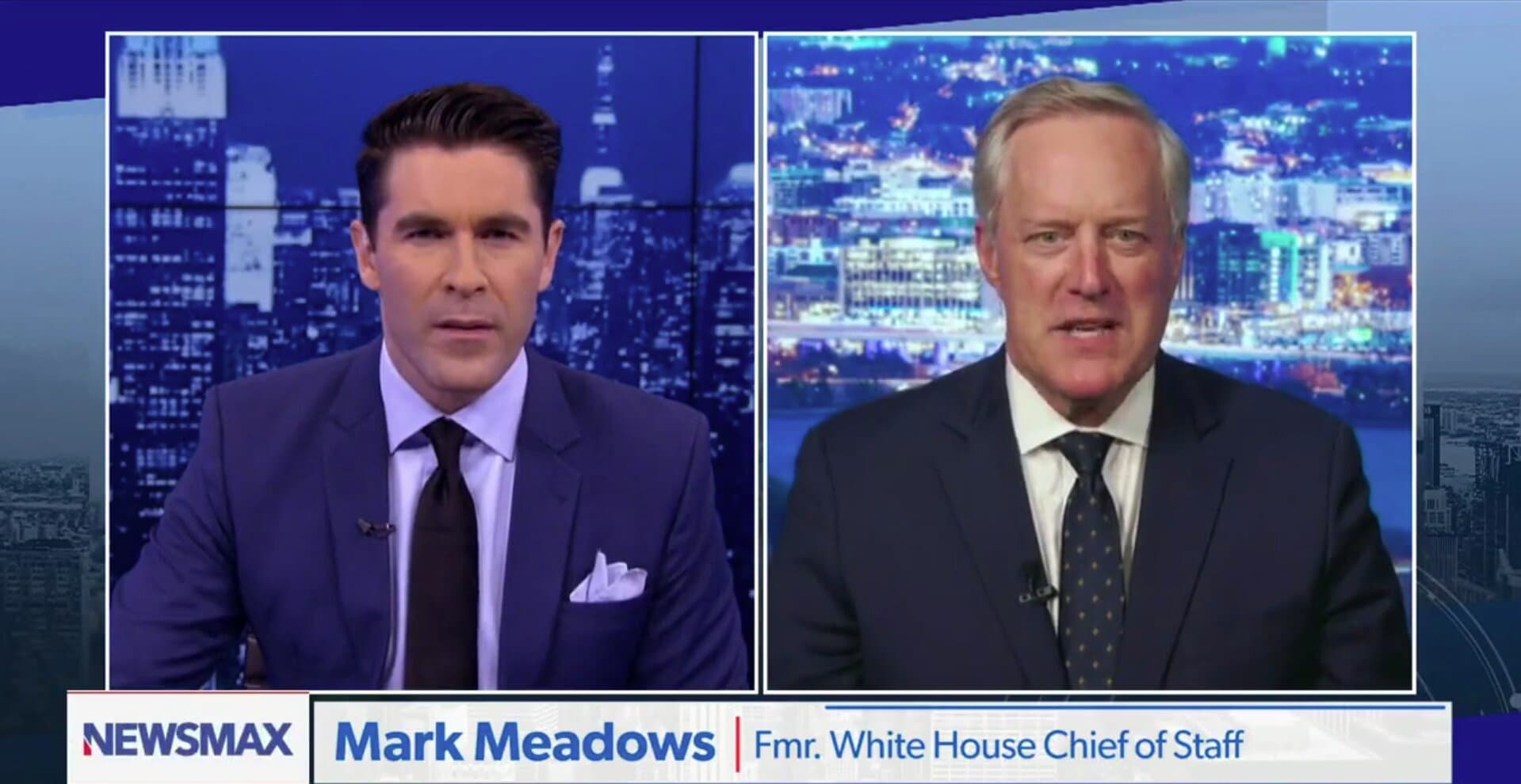 Meadows Calls It âFake Newsâ That Trump Had COVID During Debate With Biden