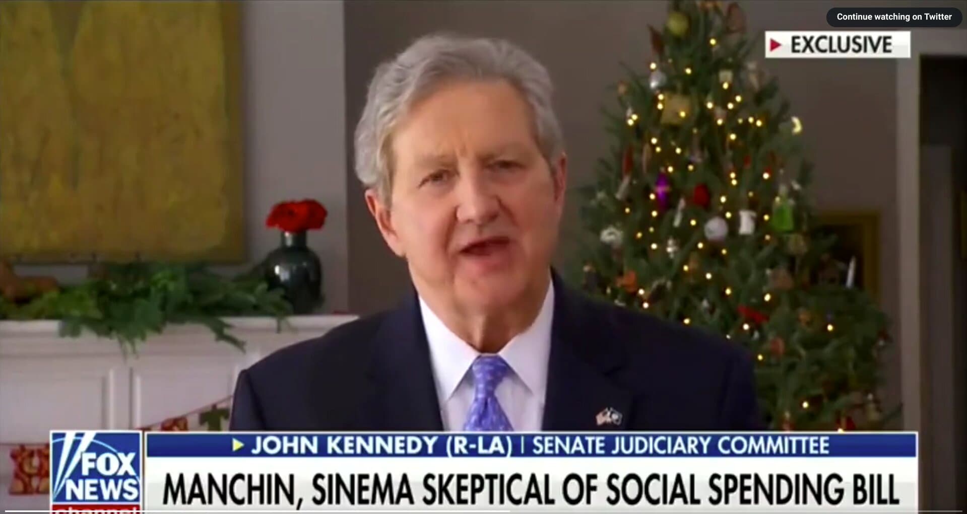 Sen. Kennedy: The Only Way to Improve Bidenâs Build Back Better Bill Is âWith a Shredderâ