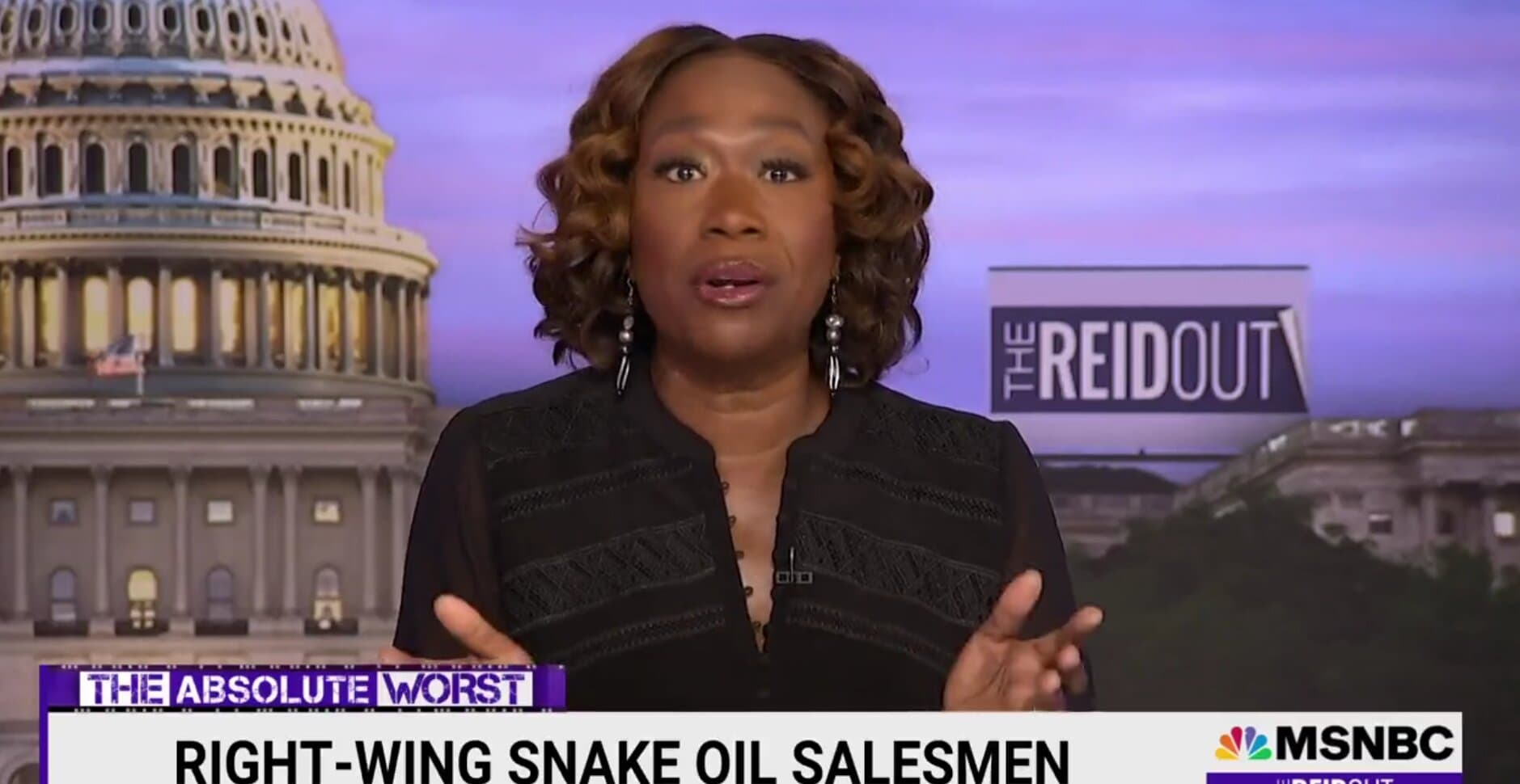 Joy Reid Claims Fox News, GOP Want COVID Variant Surge to āBurn Brighter Than a Fox News Christmas Treeā
