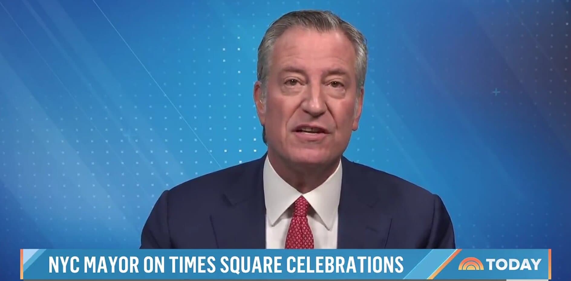 De Blasio Says He Wants to Show That New York Is âMoving Forwardâ With Times Square Celebration