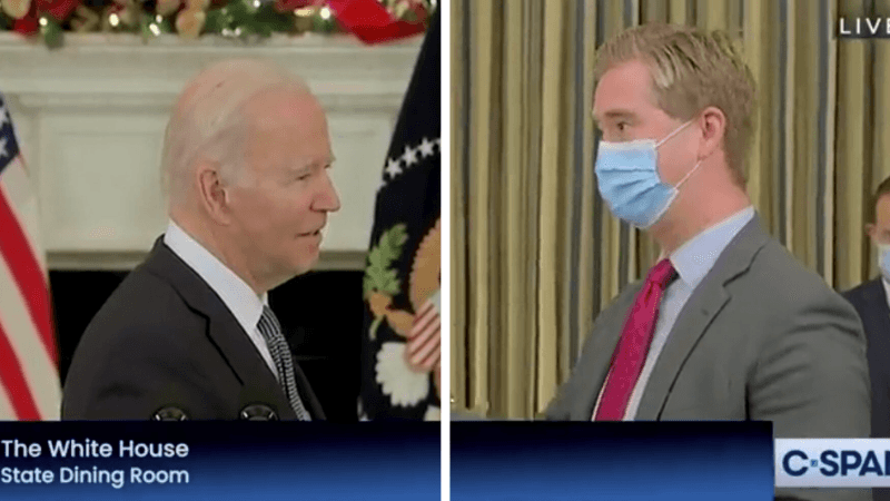 Peter Doocy Notes Biden’s Voice Sounds ‘A Little Different,’ Asks ‘Are You OK?’