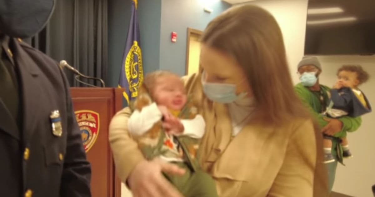 Watch: Mom and Baby Get Reunited with Paramedic Who Made Stunning Emergency Delivery