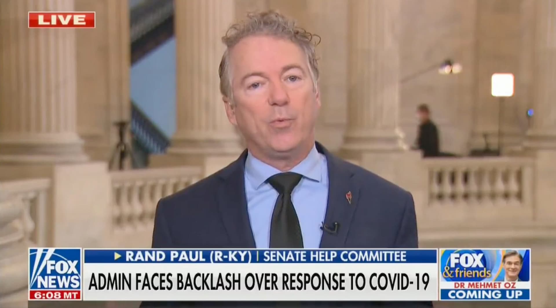 Rand Paul Calls Omicron Variant āNatureās Vaccineā