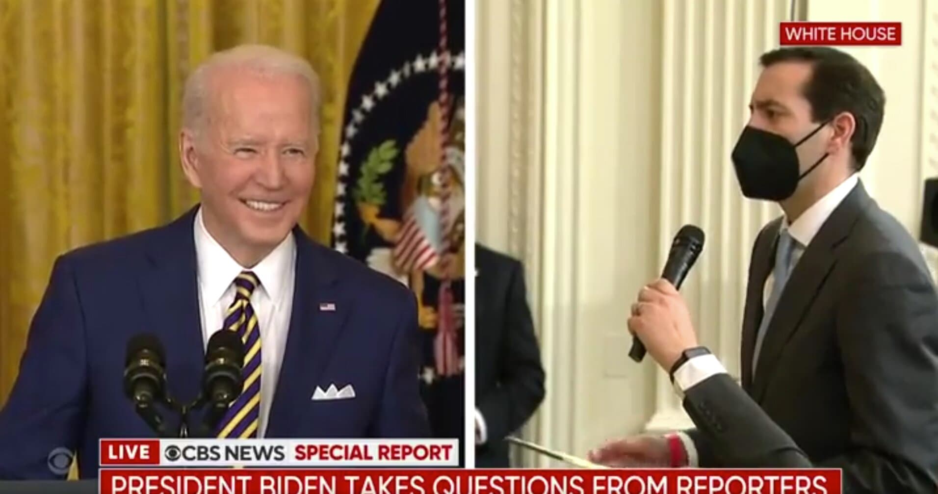 Biden Claims He âOverperformedâ What âAnybody Thought Would Happenâ in His 1st Year