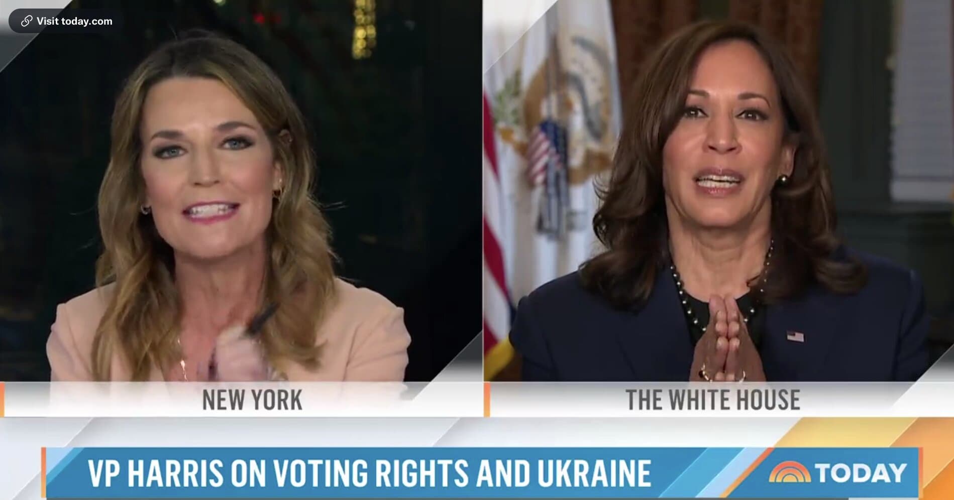 Harris Refuses to Say if Biden Is ‘Really Concerned’ There May Not Be Free and Fair Elections