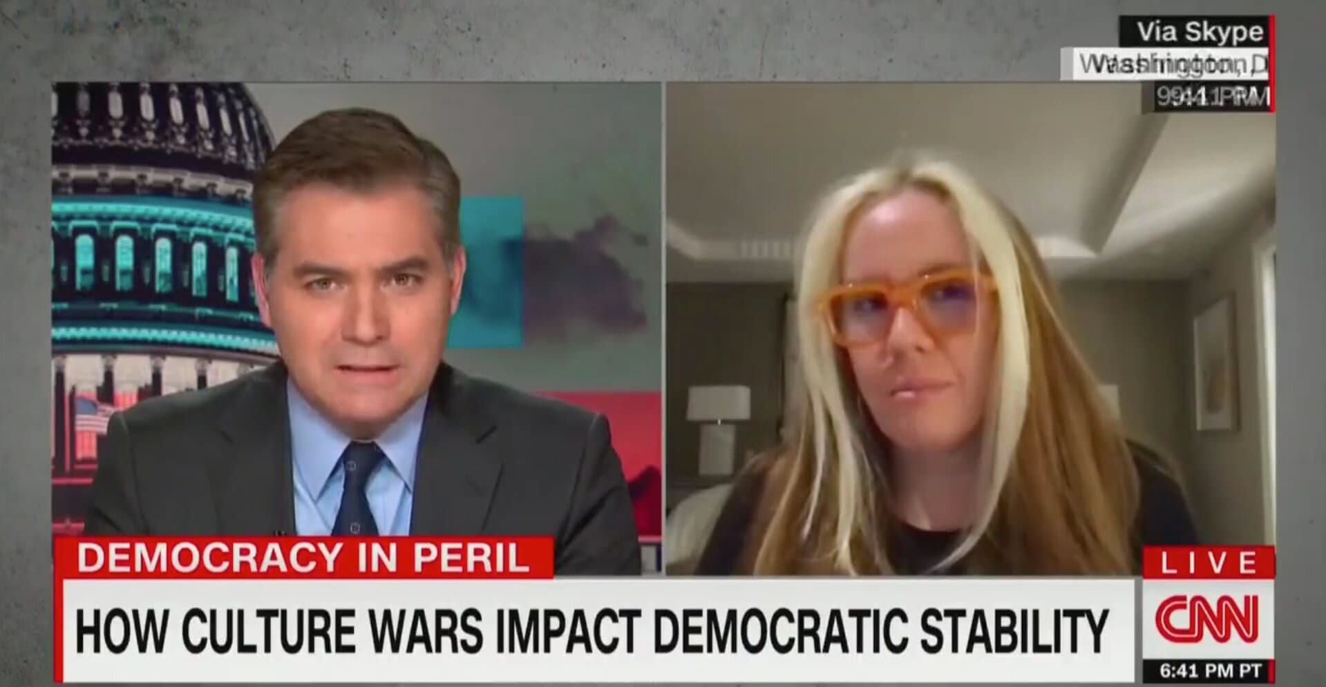 Jim Acosta Claims Virginia Has Become a ‘Soviet-Style Police State’ Under GOP Governor