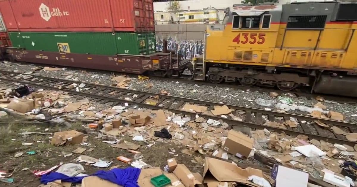 Trains Being Openly Looted in LA as Police Say Captured Suspects Are Given the Revolving Door Treatment