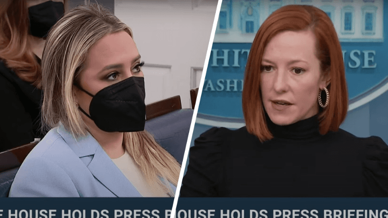 Fox Reporter Asks Psaki if Biden Is âAwareâ He Was Caught On a Hot Mic Calling Her Question âStupidâ