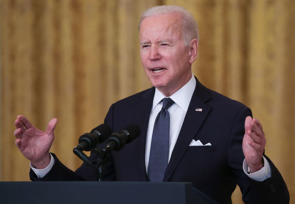 Biden Warns a Russian Invasion of Ukraine Could Have Impact on Energy Prices