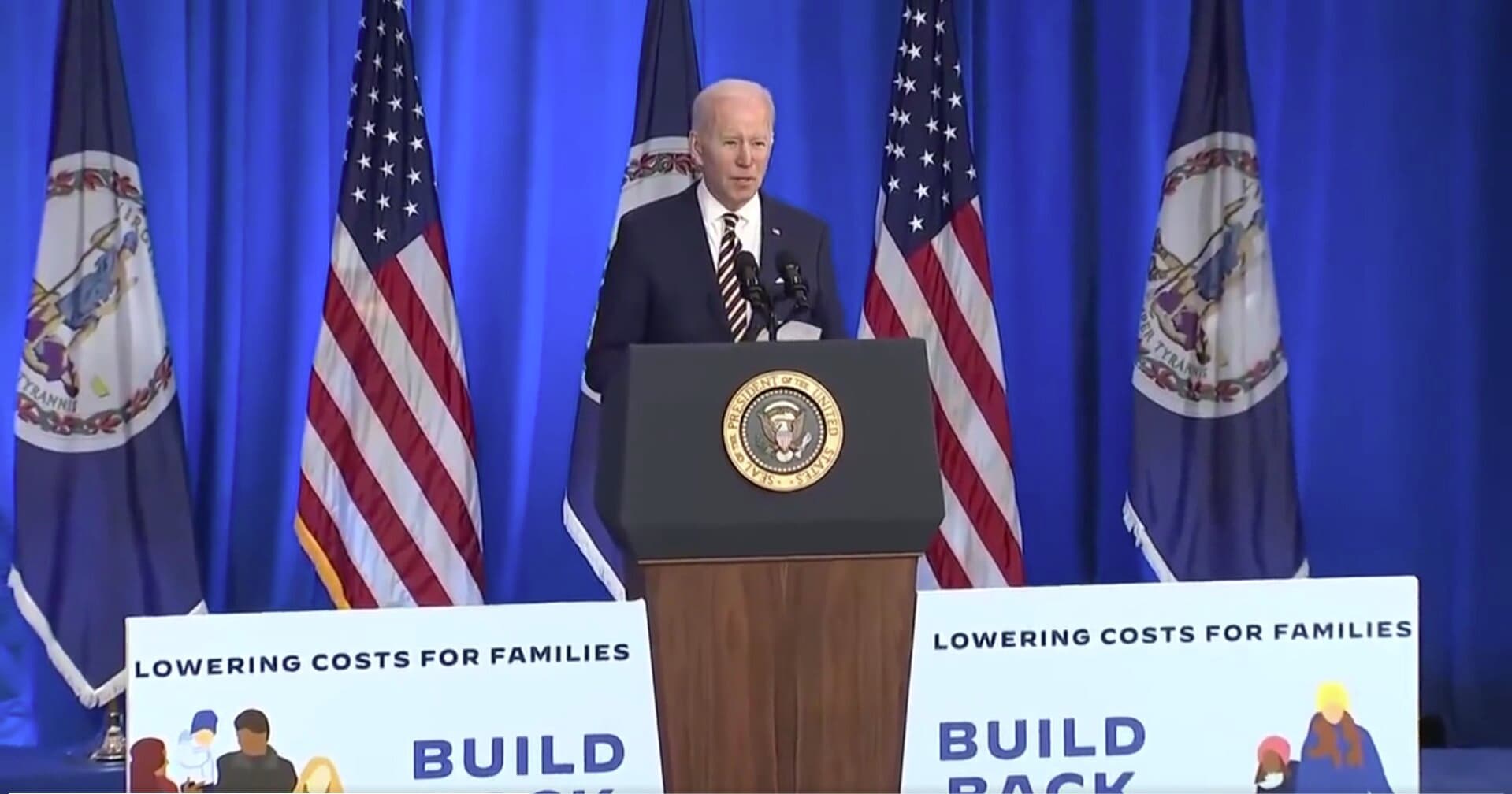 Biden Tells Americans They âShould Have Peace of Mindâ As Price Increases Surge to 40-Year High