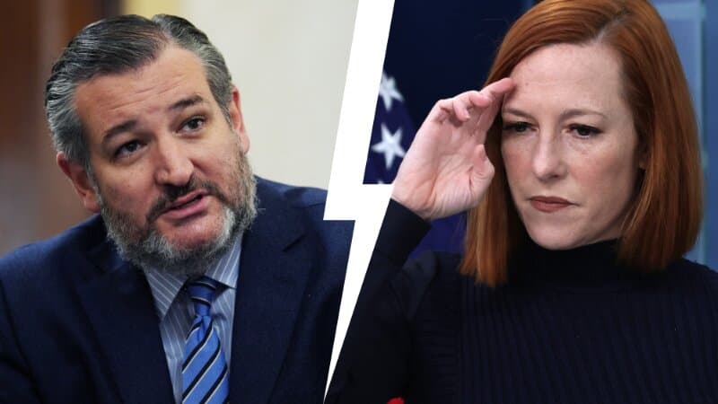 Psaki Fires Back at Ted Cruz After He Called Bidenâs Supreme Court Promise âOffensiveâ