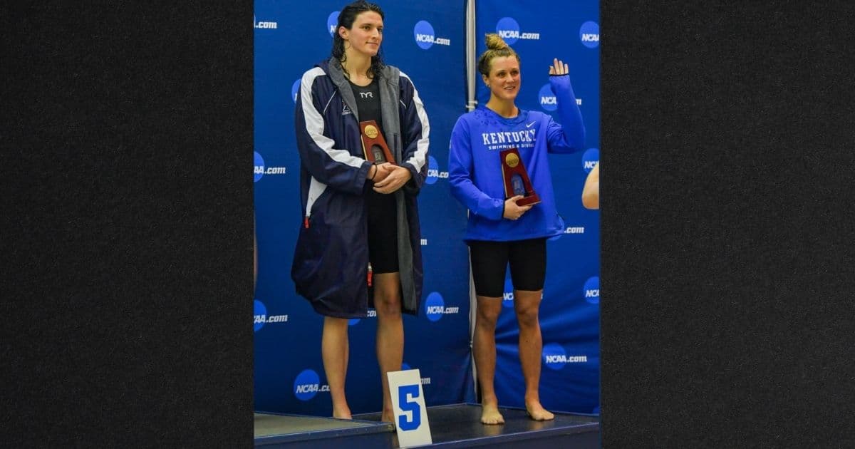 Female Swimmer Ties with Trans Athlete, But Sheās Forced to Go Home Without a Trophy After NCAA Decision