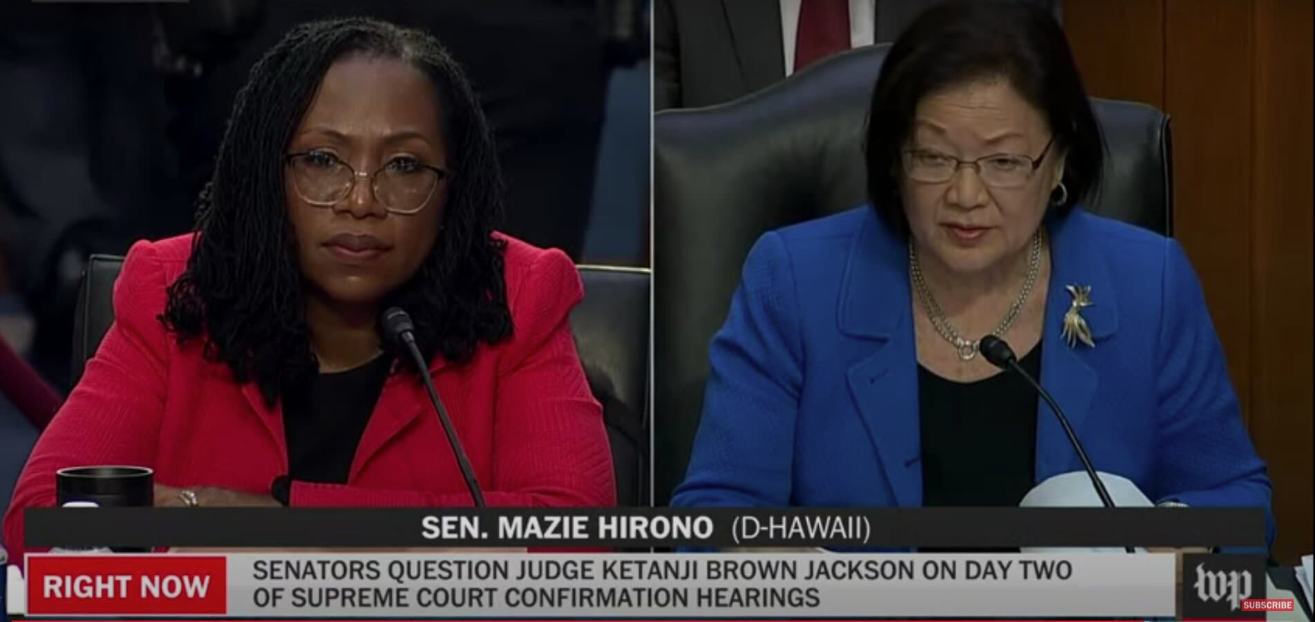 Dem Senator Asks Ketanji Brown Jackson if She Has Sexually Harassed or Assaulted Anyone