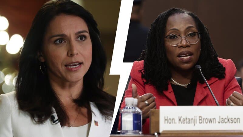 Gabbard Torches Bidenâs SCOTUS Nominee for Not Defining What a Woman Is During Hearing