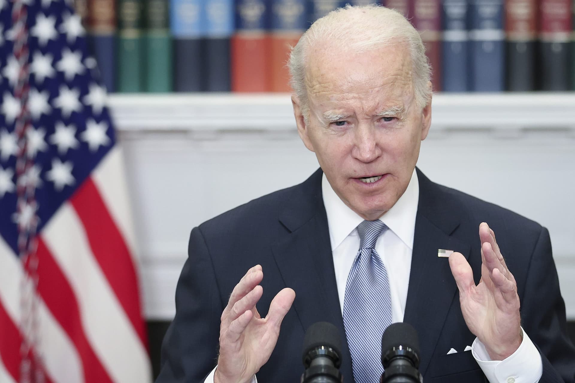 Biden Issues Statement on Report About Leaked SCOTUSâ Draft Decision on Abortion Case