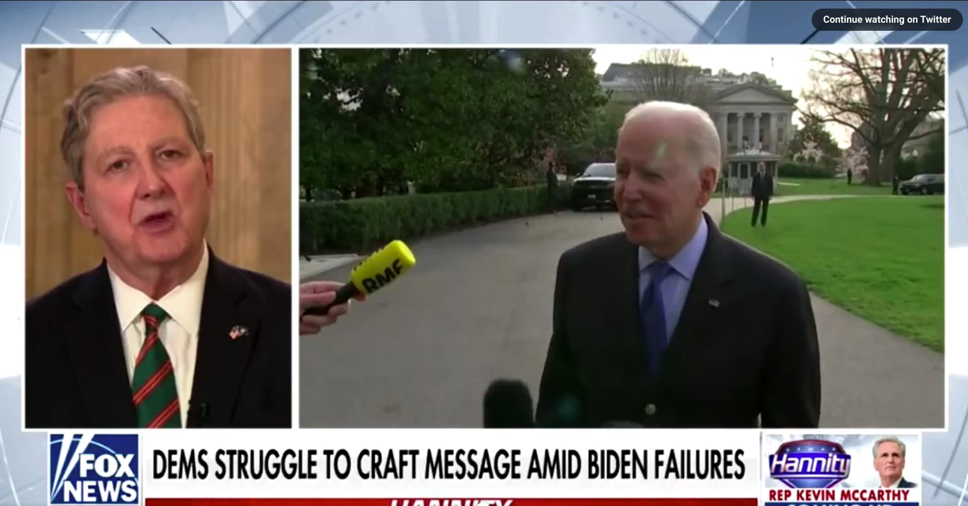 Sen. John Kennedy Jokes About What Biden Might Blame Inflation on Next