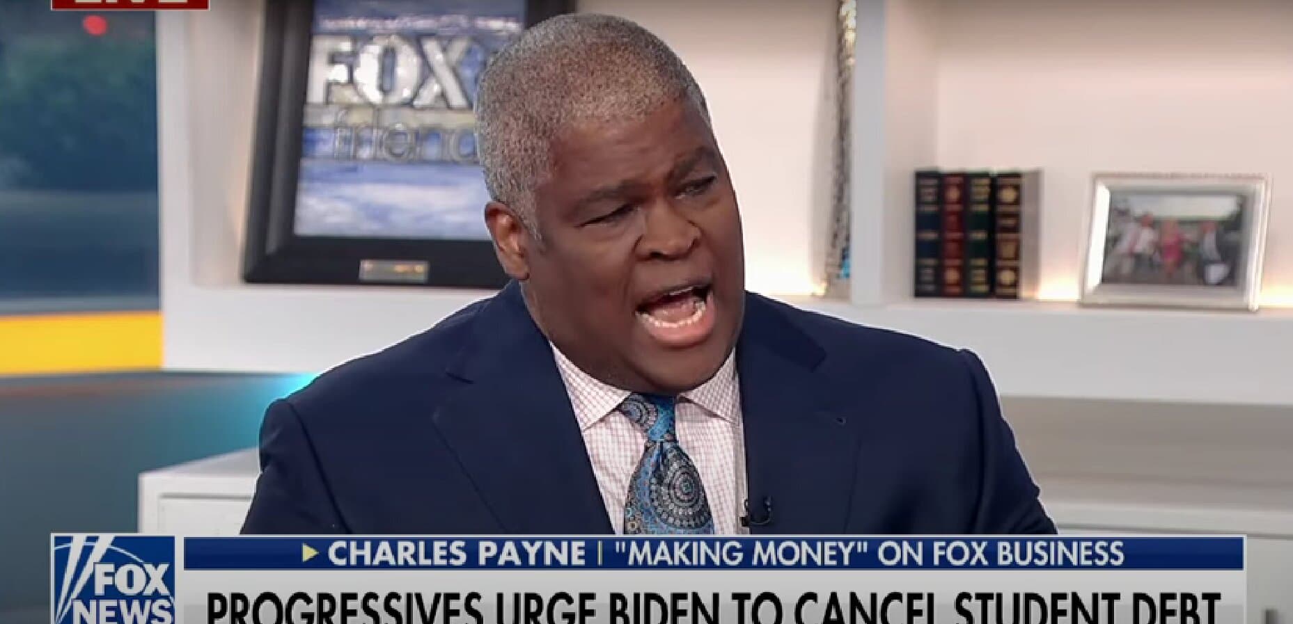 Fox Businessâ Charles Payne Sends âVulgarâ Message to Progressives
