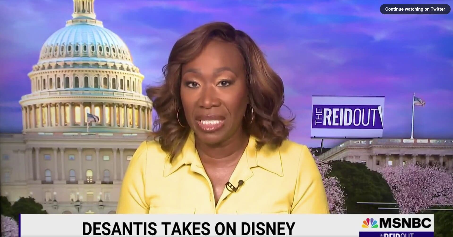 Joy Reid Insists DeSantis Is Trying to âMake the Happiest Place on Earth a Living Hellâ
