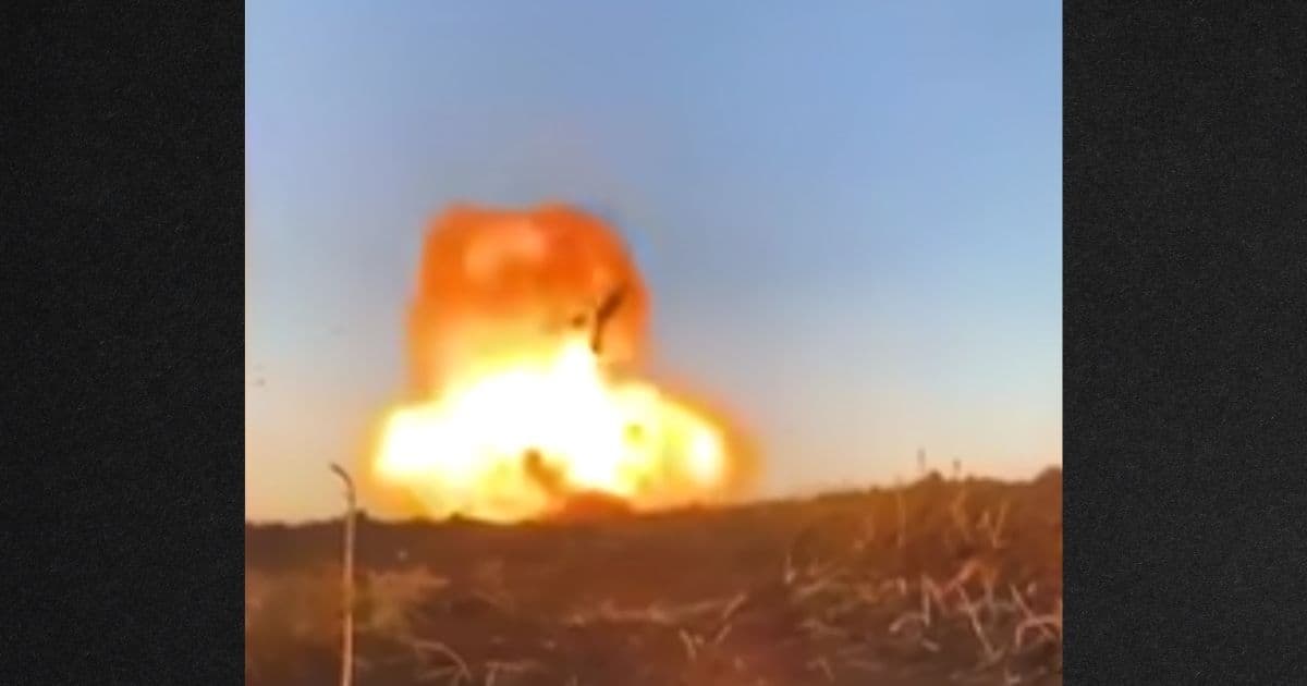 Watch: Russian Tank Blown to The Sky In Powerful Explosion