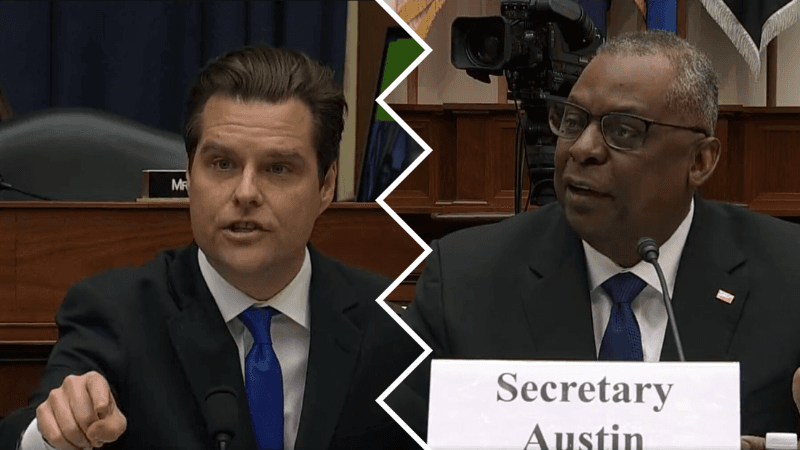 GOP Rep Throws Down With Defense Secretary in Heated Exchange: ‘I Am Embarrassed by Your Leadership!’