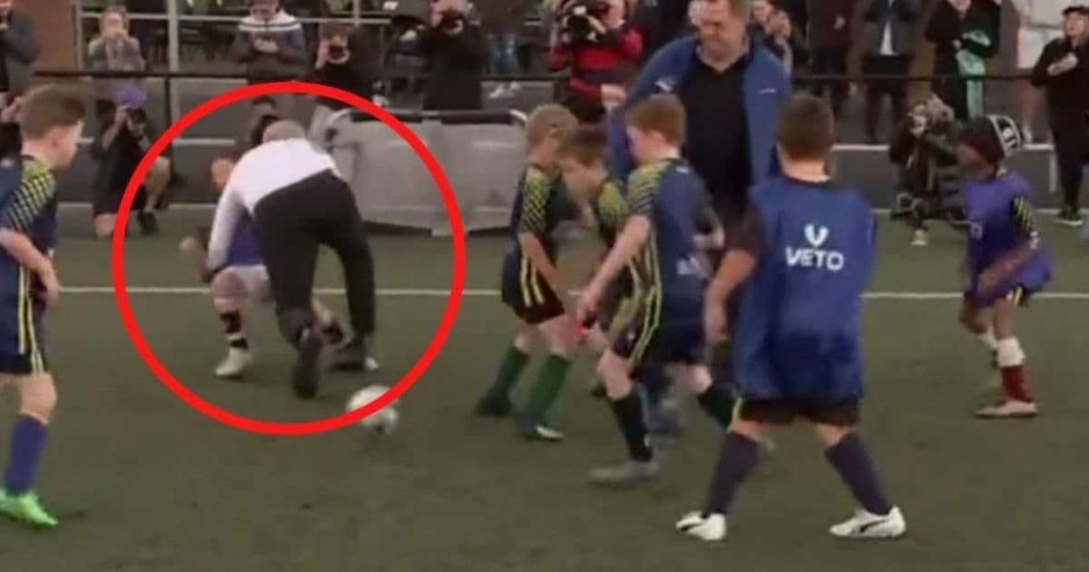 Australian Prime Minister's Campaign Event Goes Wrong When He Accidentally Flattens a Child