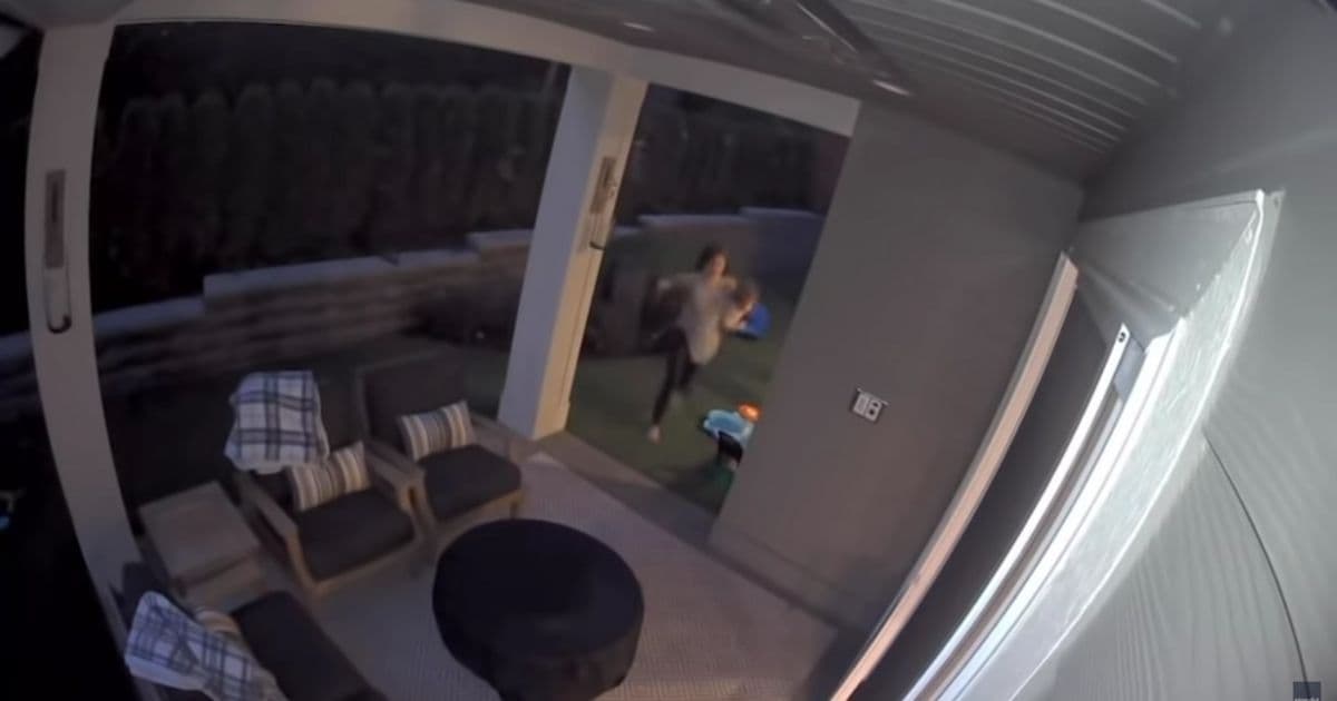 Video: Mother Snaps Into Action When She Sees Her Toddler Running Toward a Black Bear