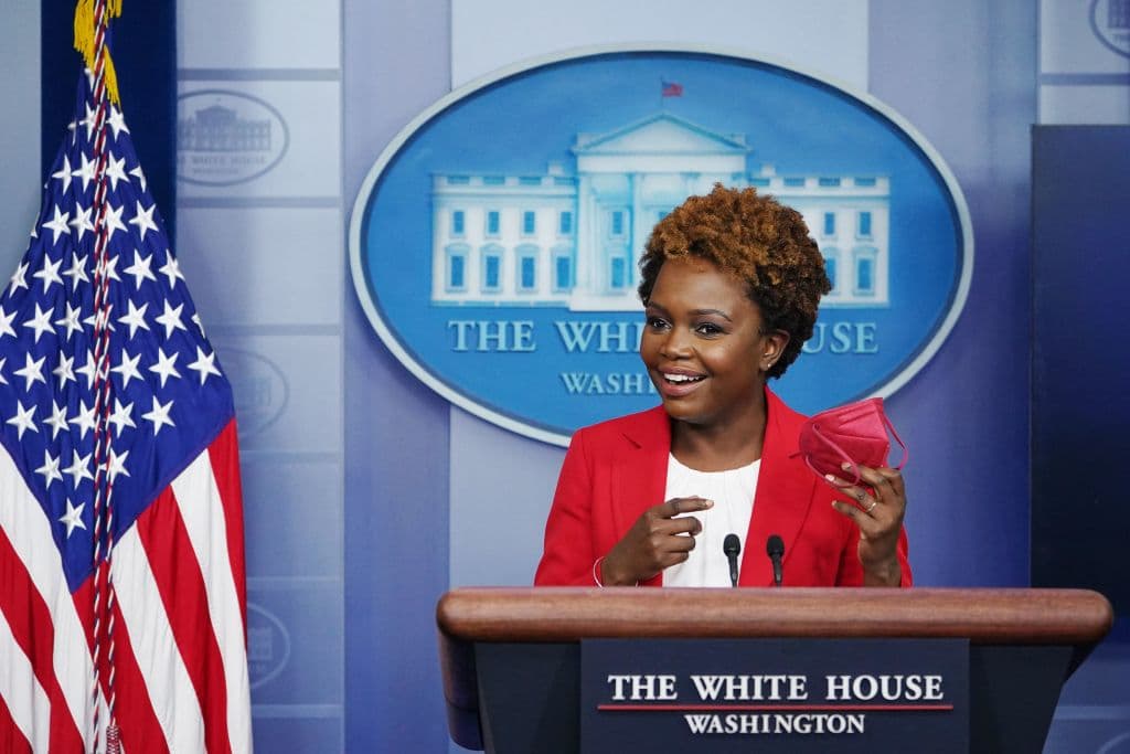 Bidenâs Incoming Spox Laughs When Asked Who Is âRunning Pointâ at the WH on the Baby Formula Shortage