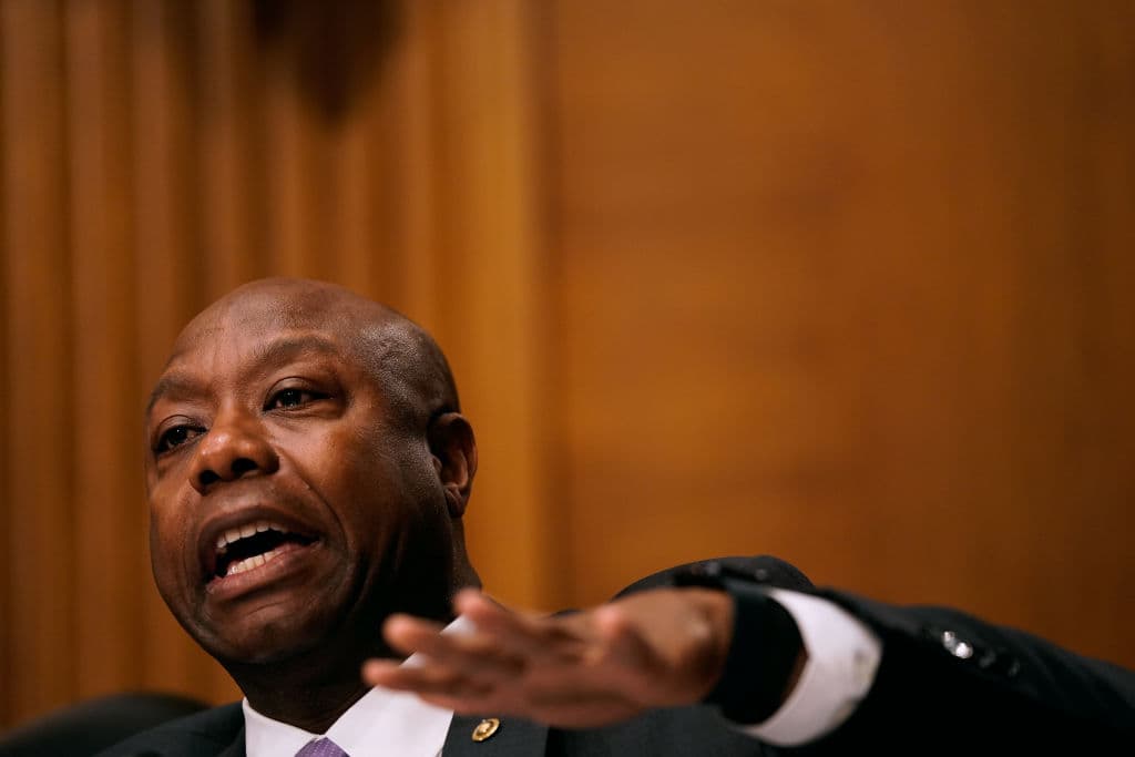 Tim Scott Pushes Back Against the Argument That Abortion Is ‘the Way to Help Single Black Mothers’
