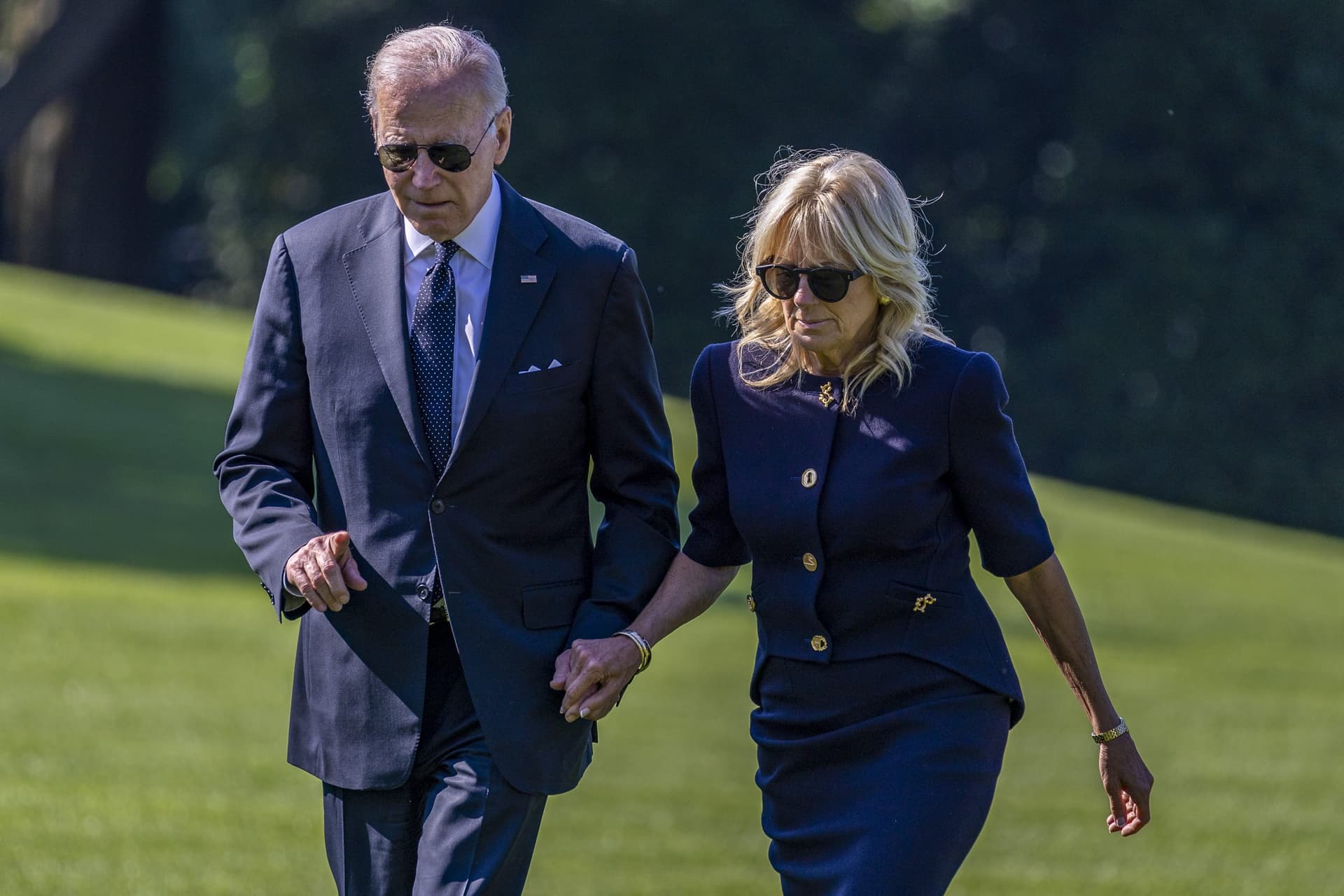 Profile Reveals How Biden, First Lady Resolve Arguments