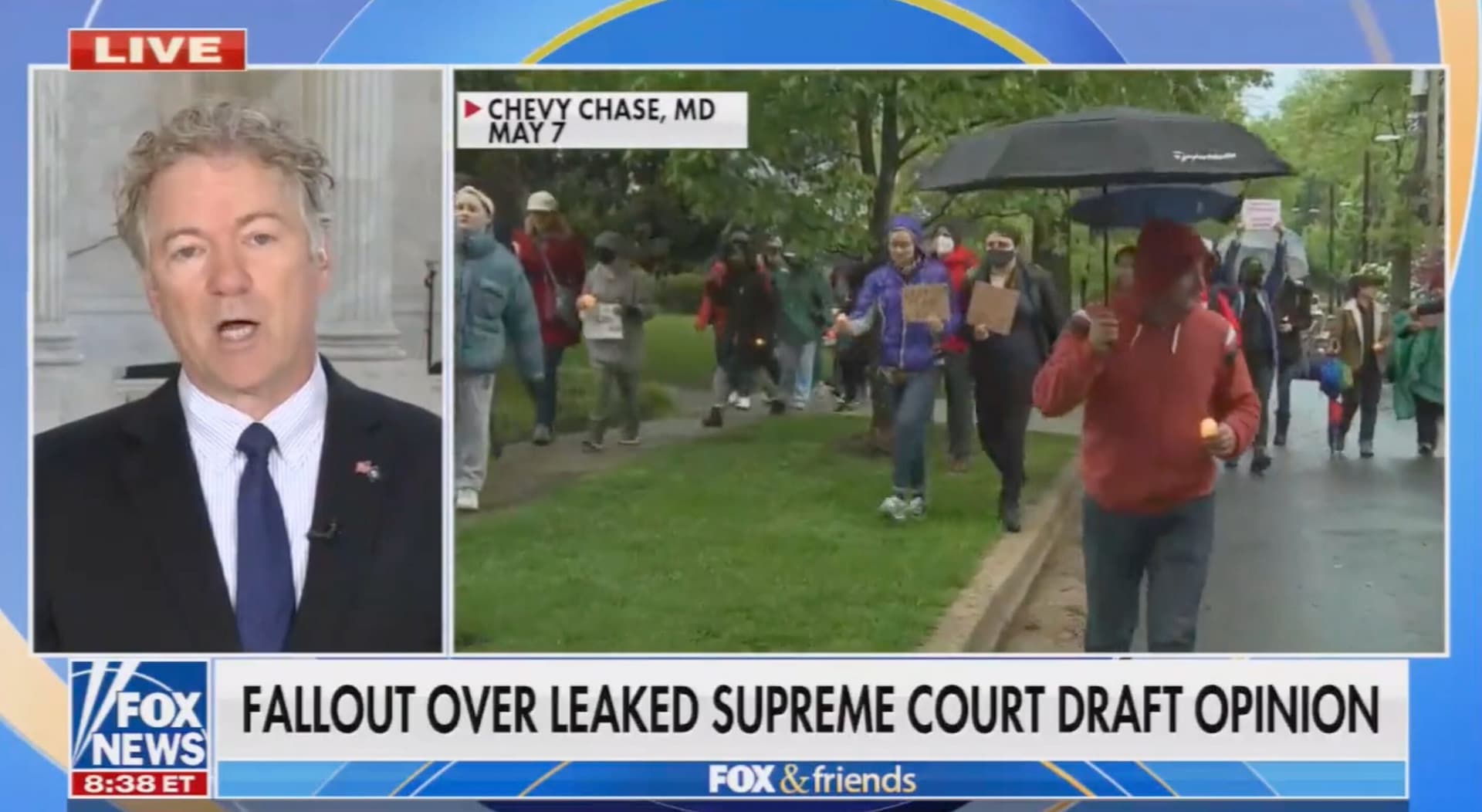 Rand Paul Argues SCOTUS Should Use Lie Detector Tests to Find Out Who Leaked the Draft Opinion