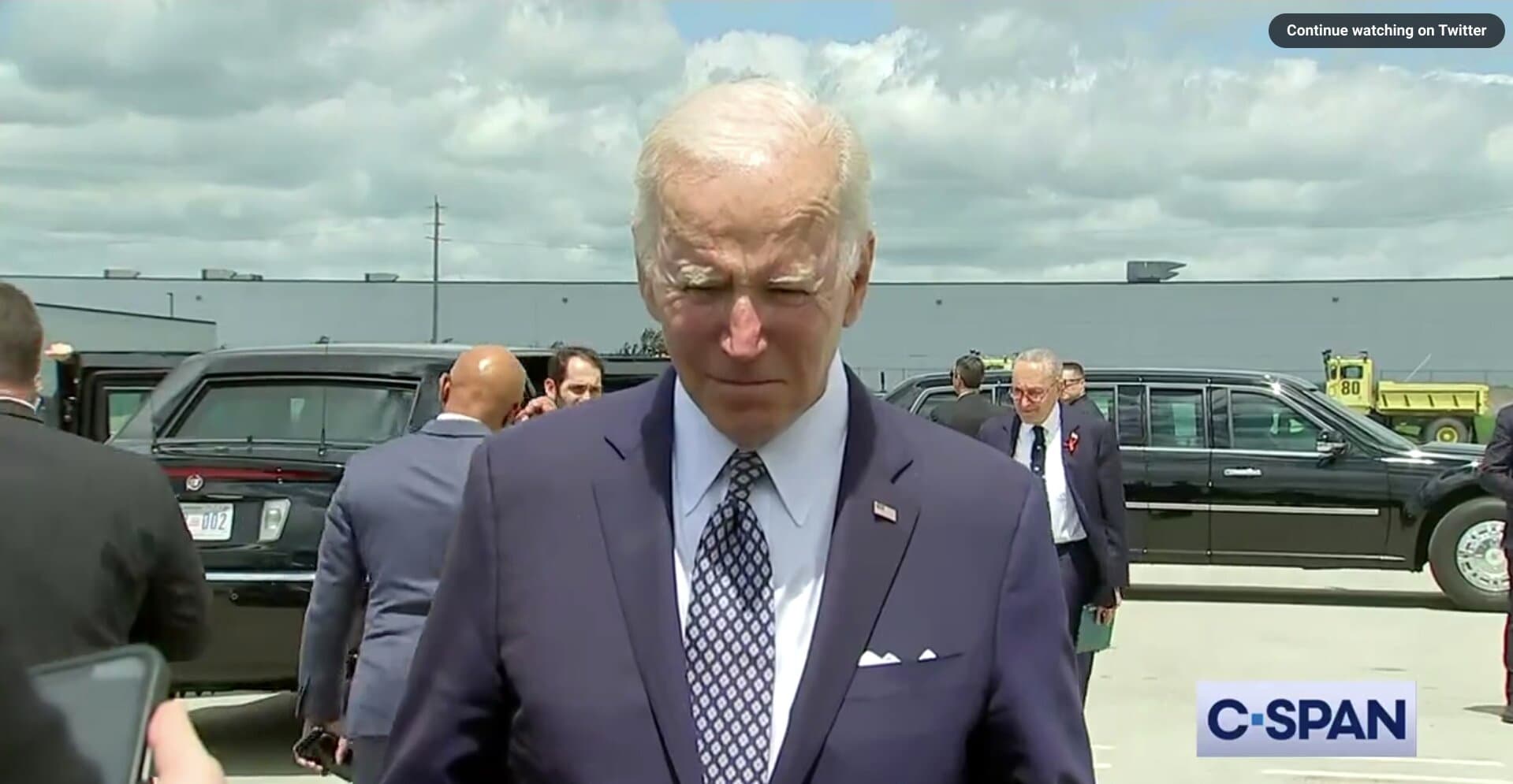 Watch: Reporter Asks Biden if Tucker Carlson, GOP āDeserve Some Blameā for Buffalo Shooting