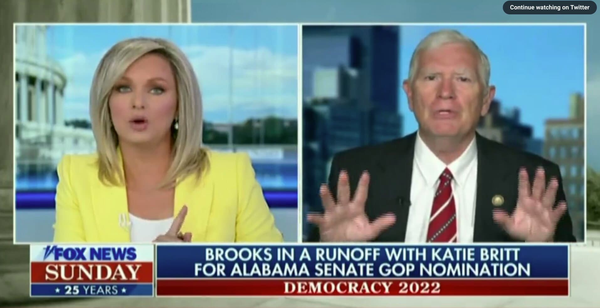 GOP Senate Candidate Who Trump Un-Endorsed Spars With Fox News Host Over 2020 Election Fraud Claims