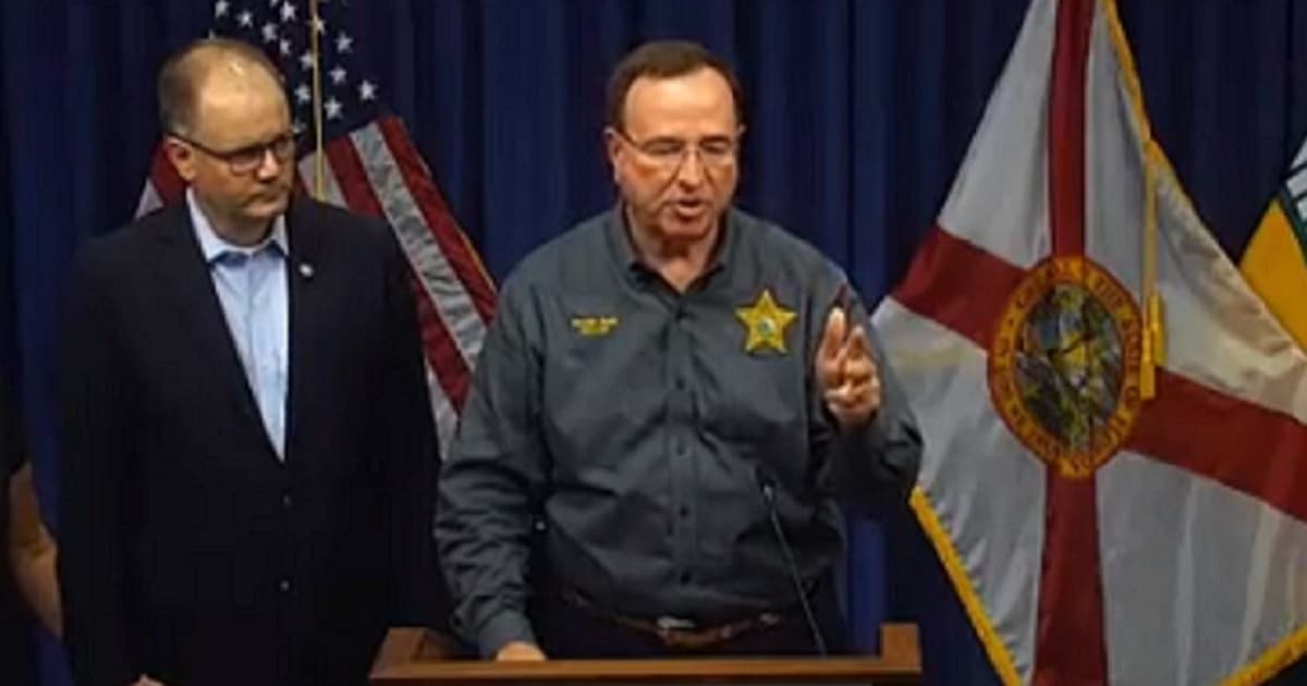 FL Sheriff Warns Would-Be Shooters They'll End Up with a Bullet 'In Your Head' If They Try It in His County