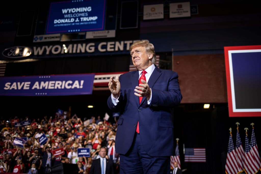 Trump Praises Texas GOP for Its ‘Courage’ in Declaring Biden Did Not Win the 2020 Election: ‘Wow!’