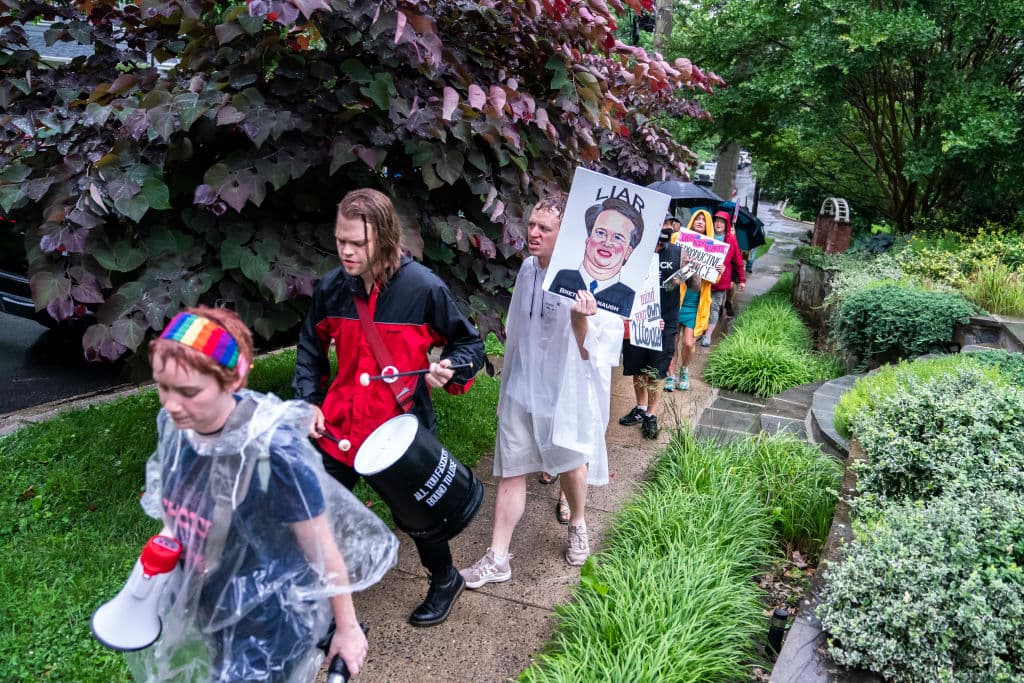 ‘Horrific Experience’: Kavanaugh’s Neighbor Speaks Out About Protesters