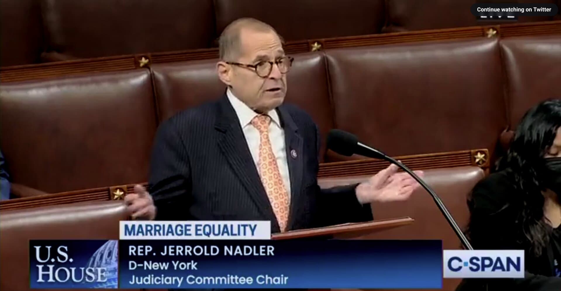 Nadler Says Justice Thomas Did Not Mention Interracial Marriage Decision Because He Is āIntermarriedā