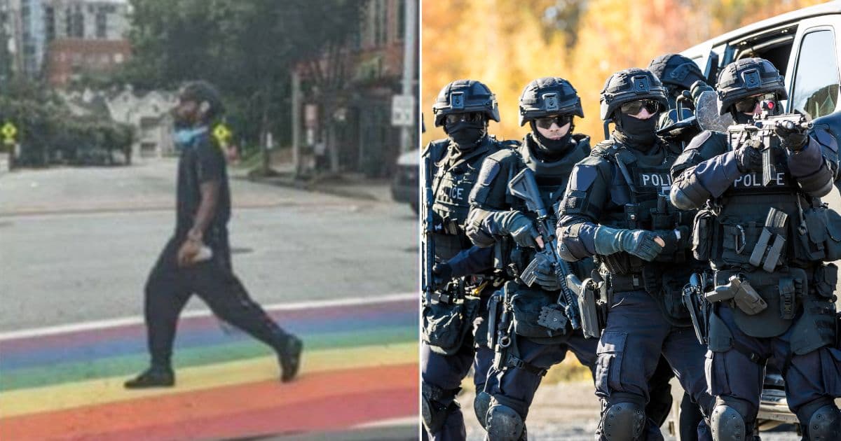 SWAT Team Called to Home of Man Who Allegedly Defaced Gay Pride Crosswalk