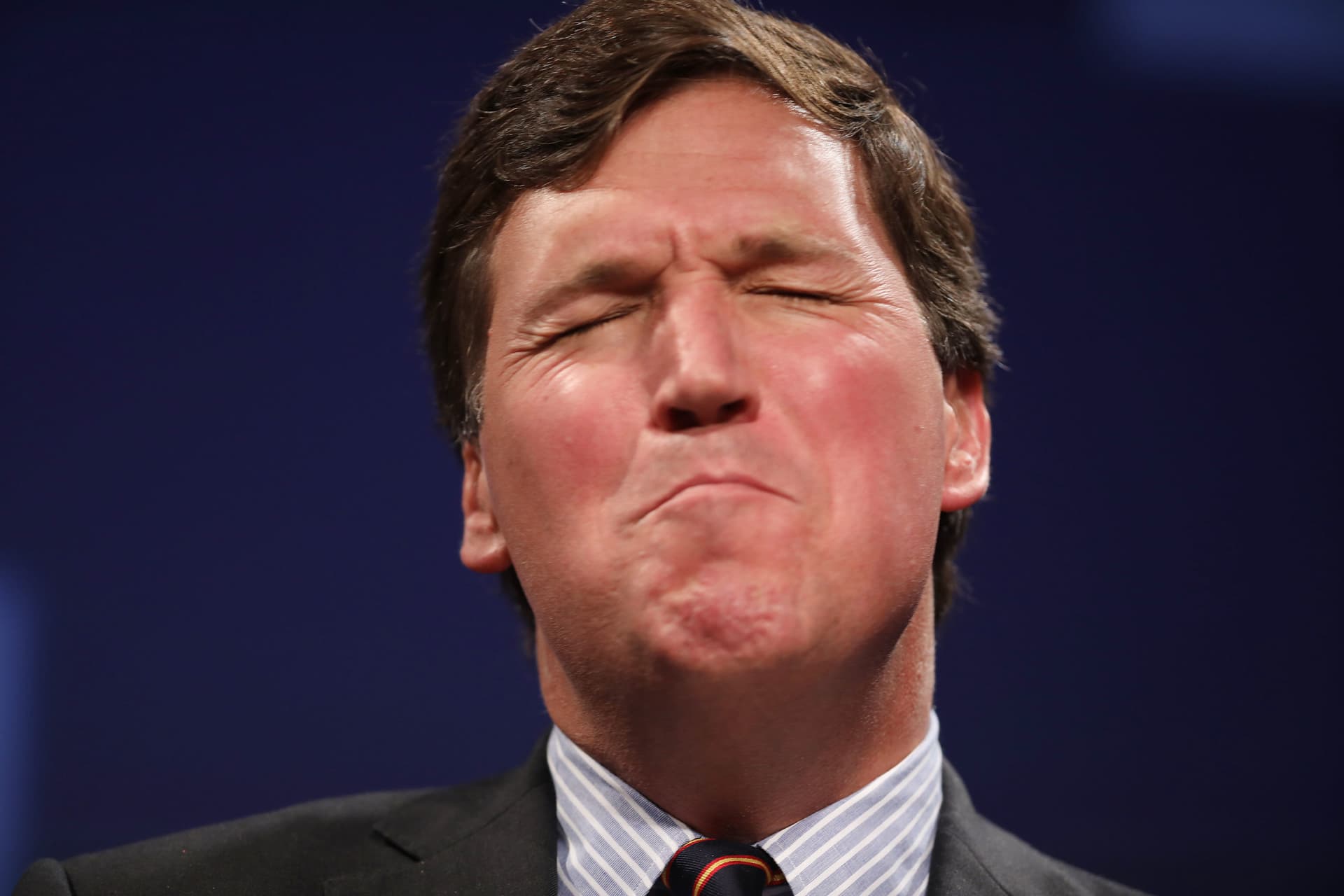 Tucker Carlson Reacts to Jennifer Lawrenceās Nightmare Remark About Him